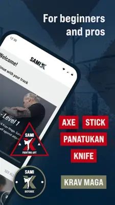 SAMI-X Martial Arts & Defense android App screenshot 5